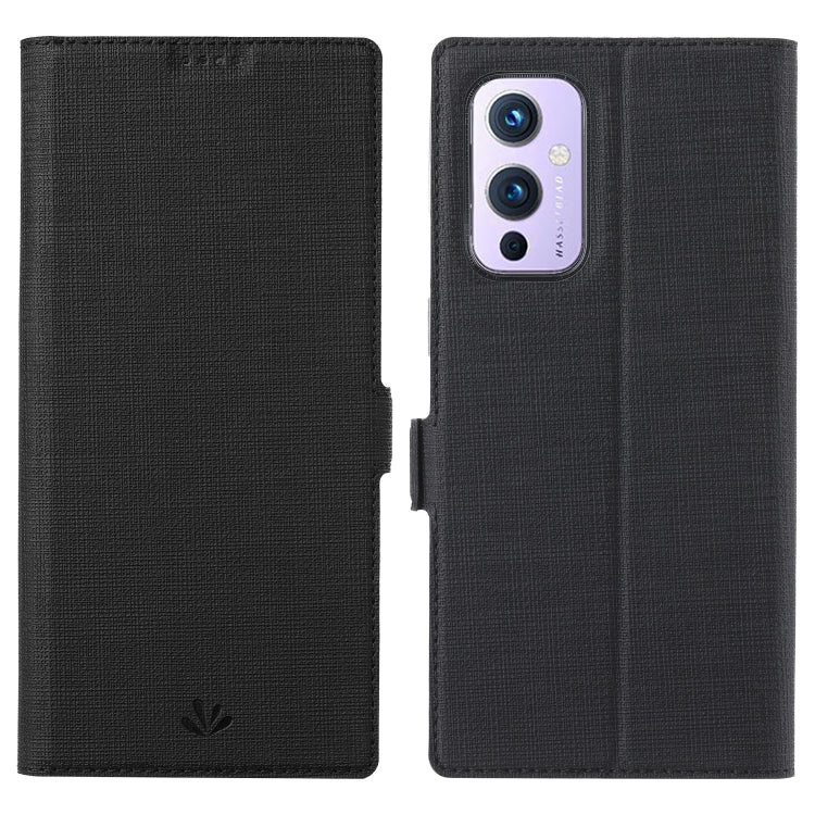 ViLi K Series Shockproof TPU + PU Leather Magnetic Buckle Horizontal Flip Case with Card Slots & Wallet & Holder – Shockproof, Magnetic, Card Slot, For Honor V40 5G, For Motorola Moto G30 / G10, For Samsung Galaxy A02 / M02, For OnePlus 9 For OnePlus 9 Black