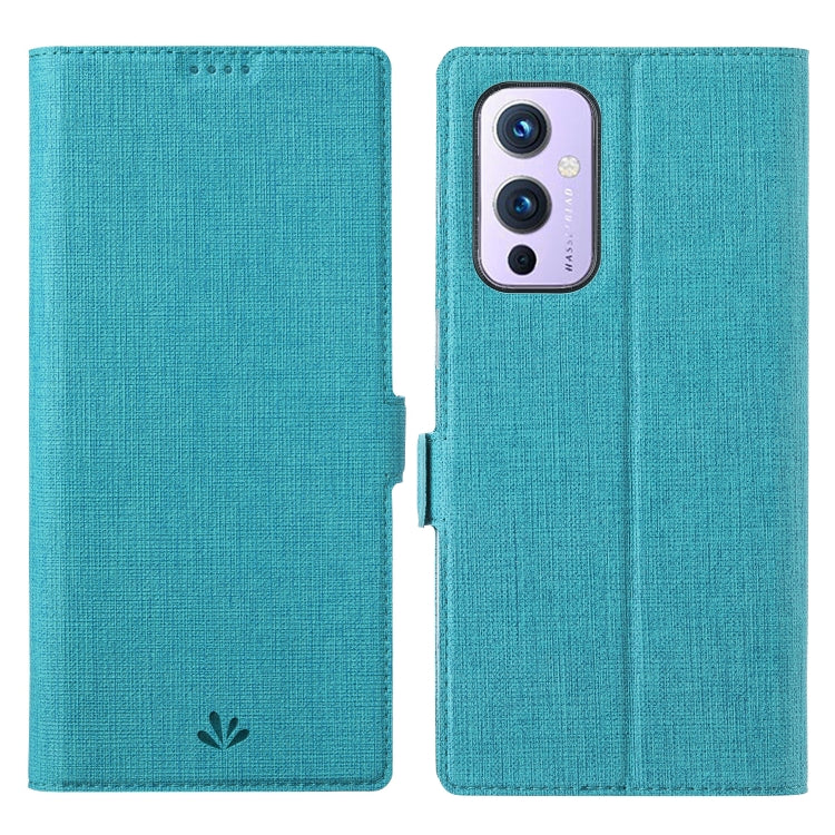 ViLi K Series Shockproof TPU + PU Leather Magnetic Buckle Horizontal Flip Case with Card Slots & Wallet & Holder – Shockproof, Magnetic, Card Slot, For Honor V40 5G, For Motorola Moto G30 / G10, For Samsung Galaxy A02 / M02, For OnePlus 9 For OnePlus 9 Blue