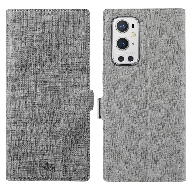 ViLi K Series Shockproof TPU + PU Leather Magnetic Buckle Horizontal Flip Case with Card Slots & Wallet & Holder – Shockproof, Magnetic, Card Slot, For Honor V40 5G, For Motorola Moto G30 / G10, For Samsung Galaxy A02 / M02, For OnePlus 9 For OnePlus 9 Pro Grey