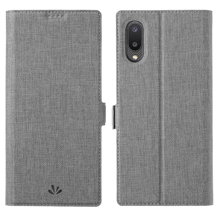 ViLi K Series Shockproof TPU + PU Leather Magnetic Buckle Horizontal Flip Case with Card Slots & Wallet & Holder – Shockproof, Magnetic, Card Slot, For Honor V40 5G, For Motorola Moto G30 / G10, For Samsung Galaxy A02 / M02, For OnePlus 9 For Samsung Galaxy A02 M02 Grey