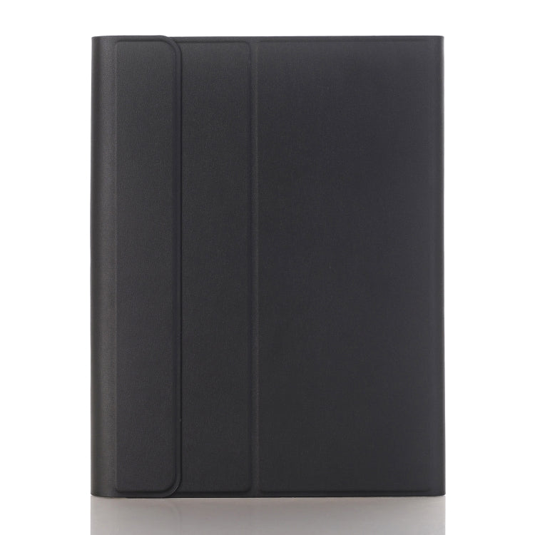 YA098B Detachable Lambskin Texture Round Keycap Bluetooth Keyboard Leather Case with Pen Slot & Stand – Leather, Bluetooth, For iPad Air 5 / 4 10.9 inch 2020 / Pro 11 inch 2020 / 2018, For iPad 10.2 (2020) & (2019) / Air 3 10.5 inch / Pro 10.5 inch...