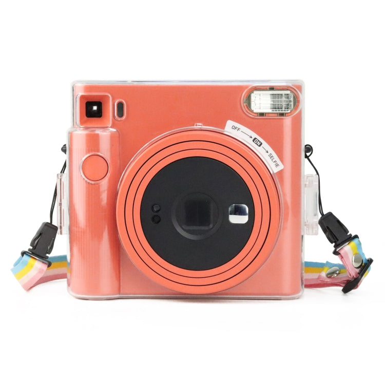 Clear Crystal Camera Bag with Shoulder Strap for Fujifilm Instax Square SQ1, For Fujifilm Instax Square SQ1 For Fujifilm Instax Square SQ1
