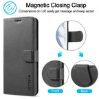 LC.IMEEKE Calf Texture Horizontal Flip Leather Case, with Holder & Card Slots & Wallet, For Samsung Galaxy S21 FE