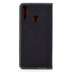 Solid Color Magnetic Horizontal Flip Leather Case with Card Slot & Holder, For Galaxy A10s, For Galaxy A30, For Galaxy A40, For Galaxy A50