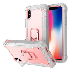 Grey White + Rose Gold