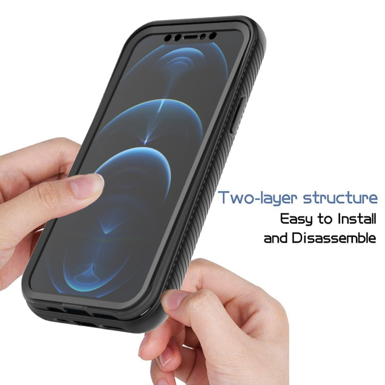 Starry Sky Solid Color Series Shockproof PC + TPU Case with PET Film, For iPhone 12 Pro Max