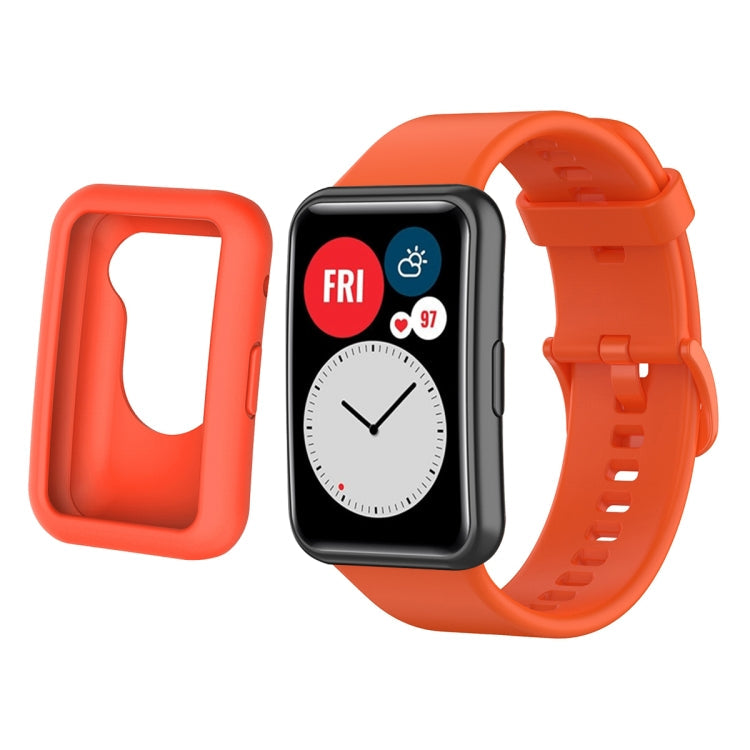 Watch Band – Silicone (Huwei Watch Fit Protective) Orange