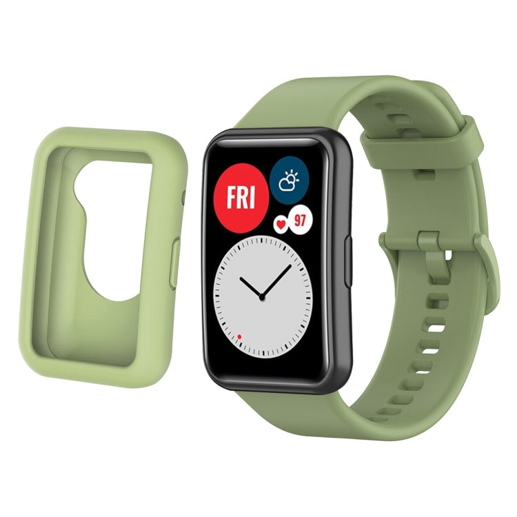 Watch Band – Silicone (Huwei Watch Fit Protective) Light Green