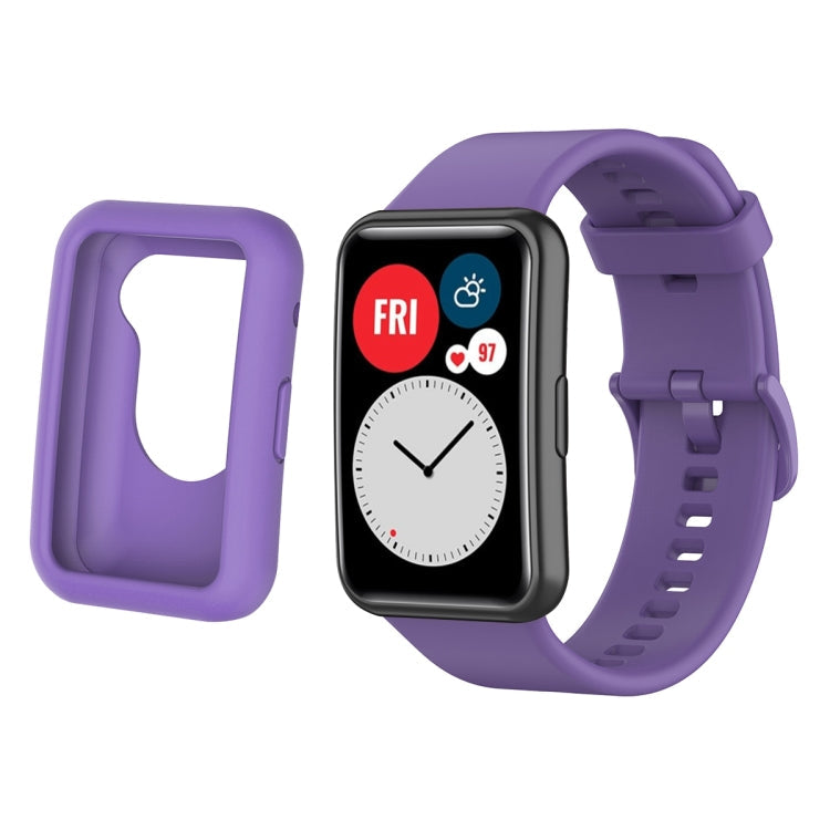 Watch Band – Silicone (Huwei Watch Fit Protective) Light Purple