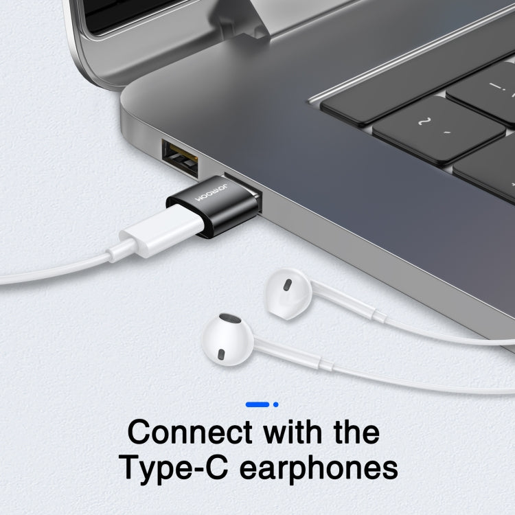 JOYROOM S-H152 3A USB Male to USB-C / Type-C Female OTG Adapter, S-H152 – Aluminum Alloy, Data Transmission