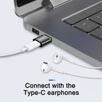 JOYROOM S-H152 3A USB Male to USB-C / Type-C Female OTG Adapter, S-H152 – Aluminum Alloy, Data Transmission