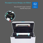 POS-9220 100x150mm Thermal Express Bill Self-adhesive Label Printer, USB + Bluetooth with Holder Version,, USB + Bluetooth,EU Plug, USB + Bluetooth,US Plug, USB + Bluetooth,UK Plug