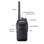 RETEVIS RT27 2W US Frequency 462.5500MHz-467.7125MHz 22CHS FRS Two Way Radio Handheld Walkie Talkie, US Plug, RT27, US Plug