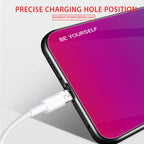Gradient Color Glass Case, For iPhone 11 Pro Max, For iPhone 11