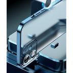 Anti-fingerprint Frosted Electroplating Protective Case with Camera...