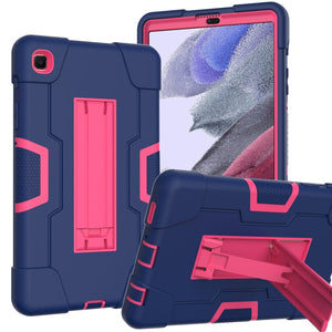 Navy Blue + Rose Red