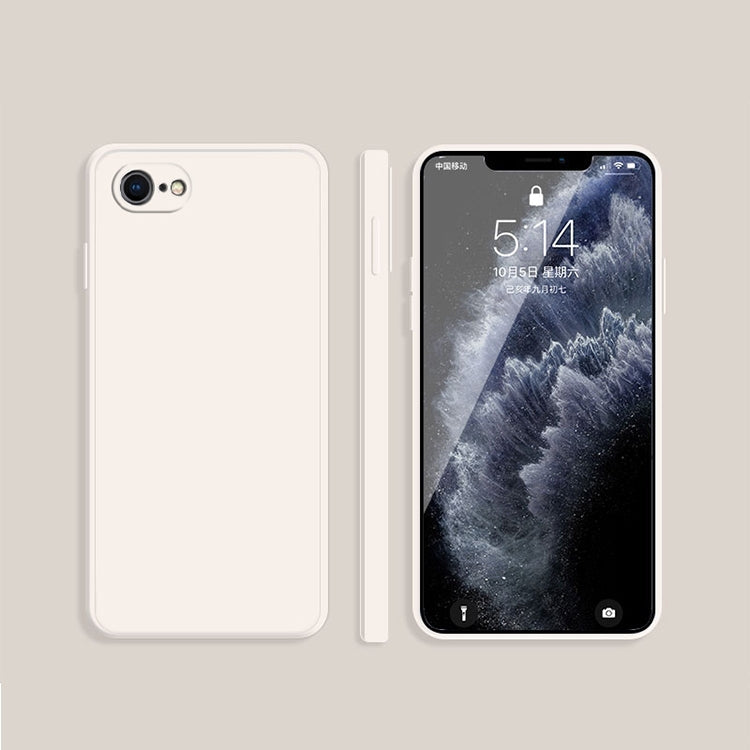 Protective Case – Silicone (iPhone SE 2022) For iPhone SE 2022 SE 2020 8 7 White