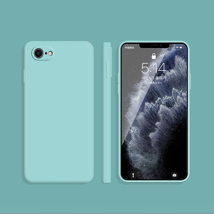 Protective Case – Silicone (iPhone SE 2022) For iPhone SE 2022 SE 2020 8 7 Sky Blue