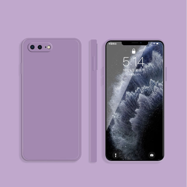 Protective Case – Silicone (iPhone SE 2022) For iPhone 8 Plus 7 Plus Purple