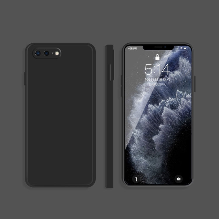 Protective Case – Silicone (iPhone SE 2022) For iPhone 8 Plus 7 Plus Black