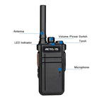 RETEVIS RB37 US Frequency 462.5625-467.7125MHz 22CHS FRS License-free Two Way Radio Handheld Bluetooth Walkie Talkie, RB37