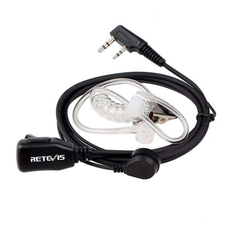 RETEVIS C9003 2 Pin PTT Speaker Microphone Acoustic Tube In-ear Earpiece, C9003 C9003