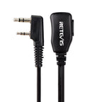RETEVIS C9003 2 Pin PTT Speaker Microphone Acoustic Tube In-ear Earpiece, C9003