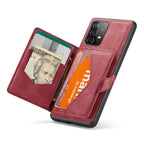 JEEHOOD Retro Magnetic Detachable Protective Case with Wallet & Card Slot & Holder, For Samsung Galaxy A32 5G, For Samsung Galaxy S20 FE, For Samsung Galaxy S20, For Samsung Galaxy S20+