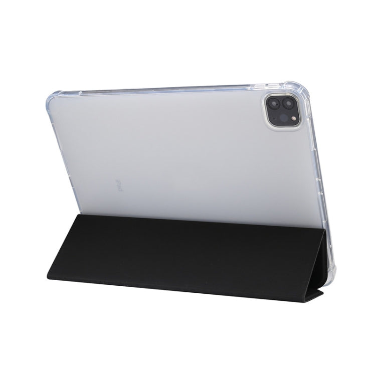 Case – Shockproof, Leather, Transparent (iPad Pro 11)
