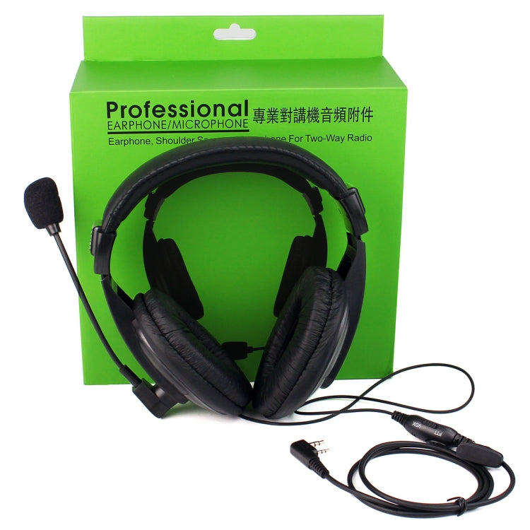 RETEVIS R-114 2 Pin K Head VOX Headset Earphone Microphone, R-114