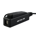 RETEVIS R-1M21 Two-wire Large PTT Acoustic Tube Earphone Microphone for Motorola XPR6000/XPR6550/DP4800/DP4801, R-1M21 – Durable Build, Easy to Use