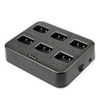 RETEVIS RTC777 Six-Way Walkie Talkie Charger for Retevis H777,, RTC777 AU Plug, RTC777 US Plug, RTC777 EU Plug, RTC777 UK Plug RTC777 AU Plug