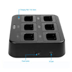 RETEVIS RTC777 Six-Way Walkie Talkie Charger for Retevis H777,, RTC777 AU Plug, RTC777 US Plug, RTC777 EU Plug, RTC777 UK Plug