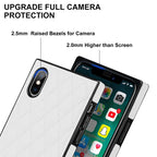 Elegant Rhombic Pattern Microfiber Leather +TPU Shockproof Case with Crossbody Strap Chain, For iPhone XS Max, For iPhone 11, For iPhone 11 Pro, For iPhone 11 Pro Max