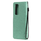 Tree & Cat Pattern Pressed Printing Horizontal Flip PU Leather Case with Holder & Card Slots & Wallet & Lanyard – Lanyard, Card Slot, Flip, For OPPO Reno5 Pro+ 5G / Find X3 Neo, For OPPO Find X3 / X3 Pro