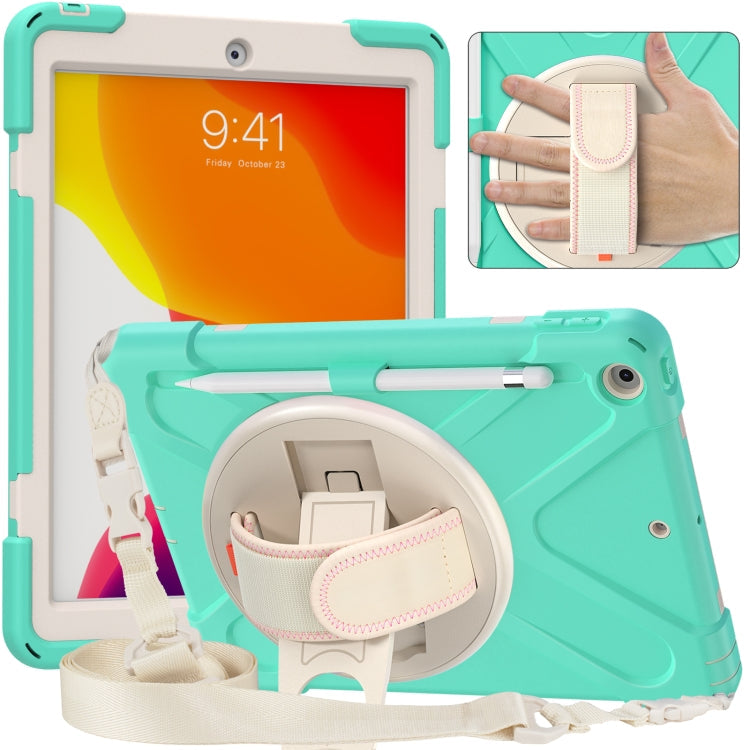Protective Case – Silicone (iPad 10) For iPad 10.2 2021 2020 2019 Mint Green