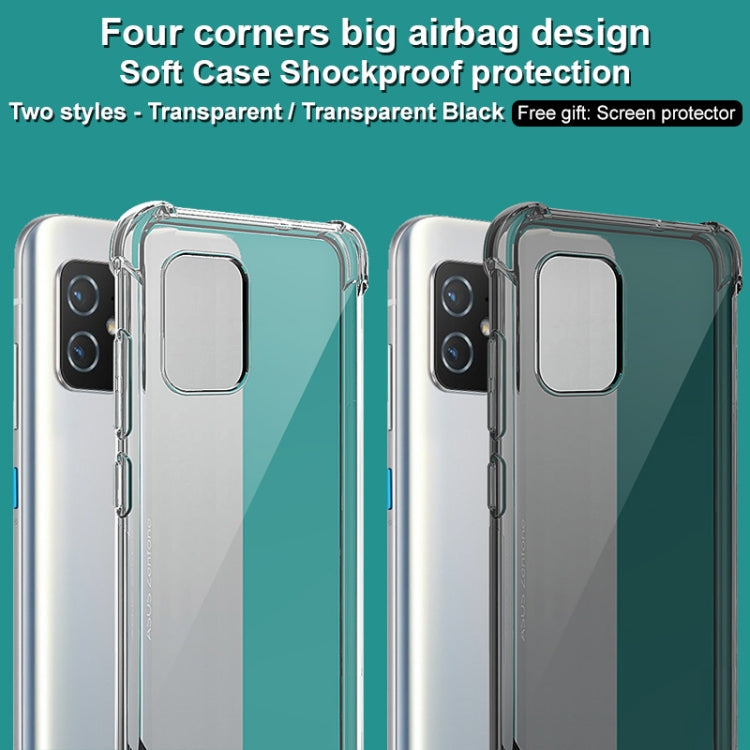 All-inclusive Shockproof Airbag TPU Case with Screen Protector – Shockproof, Screen Protector, TPU, For Asus Zenfone 8, For Nokia X10 / X20, For Sony Xperia 5 III, For Xiaomi Redmi Note 10 5G