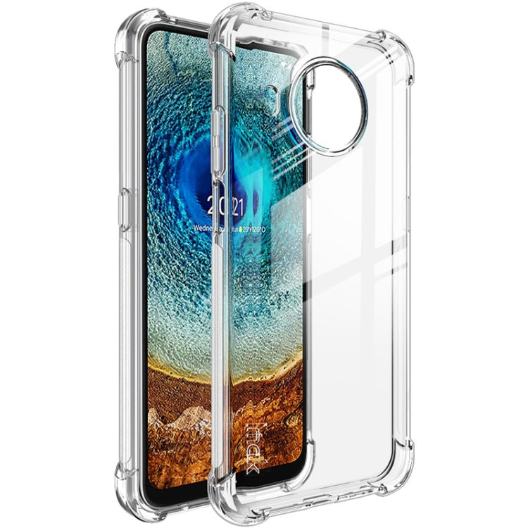All-inclusive Shockproof Airbag TPU Case with Screen Protector – Shockproof, Screen Protector, TPU, For Asus Zenfone 8, For Nokia X10 / X20, For Sony Xperia 5 III, For Xiaomi Redmi Note 10 5G For Nokia X10 X20 Transparent