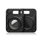 Anti-scratch Shockproof TPU Protective Cover Case with Keychain Hook Loop, Punk Armor Punk Armor Black