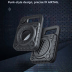 Anti-scratch Shockproof TPU Protective Cover Case with Keychain Hook Loop, Punk Armor
