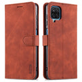 AZNS Skin Feel Calf Texture Horizontal Flip Leather Case with Card Slots & Holder & Wallet, For Samsung Galaxy A12 5G, For Samsung Galaxy A52 5G / 4G, For Samsung Galaxy A72 5G / 4G, For Samsung Galaxy S20 FE For Samsung Galaxy A12 5G Brown
