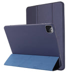 TPU Case – Leather, Foldable (iPad Pro 11) For iPad Pro 11 (2021) (2020) Blue