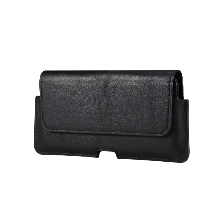 Case – 6.5" Screen, Leather For 5.5-6.5 inch and Below Phones Black
