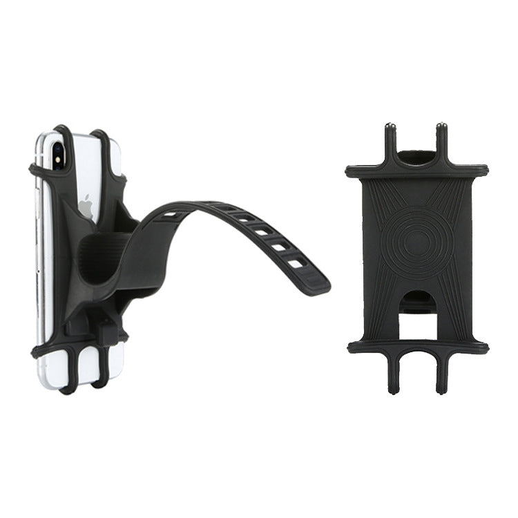 Pure Silica Gel Bicycle Universal Phone Holder, Universal Mobile Phone