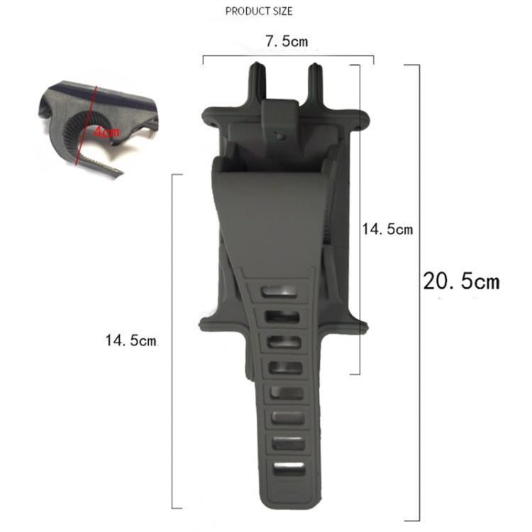 Pure Silica Gel Bicycle Universal Phone Holder, Universal Mobile Phone