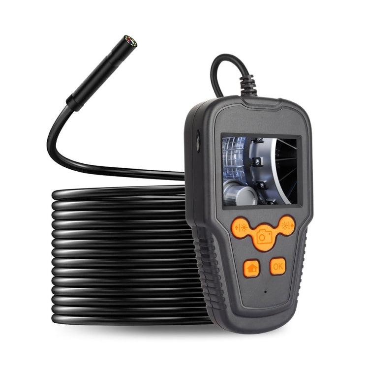 P60A 8mm 1080P 2.4 inch IPS Screen IP68 Waterproof HD Digital Endoscope, 8mm 2m Hard Cable, 8mm 5m Hard Cable, 8mm 10m Hard Cable 8mm 2m Hard Cable