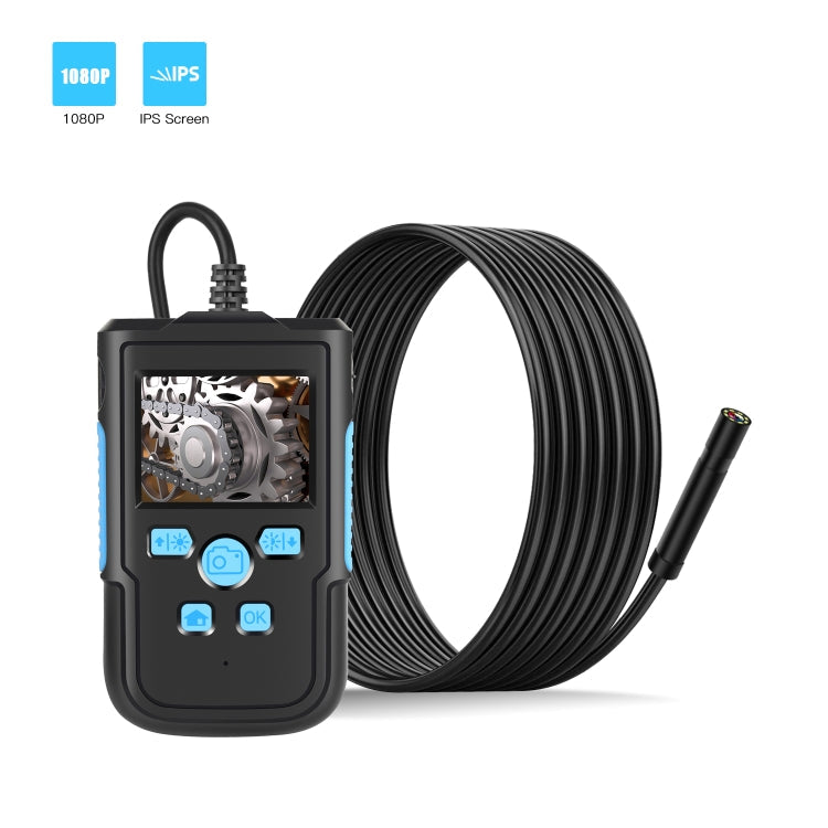 P60B 5.5mm 1080P 2.4 inch IPS Screen IP68 Waterproof HD Digital Endoscope, 5.5mm 2m Hard Cable, 5.5mm 5m Hard Cable, 5.5mm 10m Hard Cable