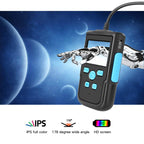 P60B 5.5mm 1080P 2.4 inch IPS Screen IP68 Waterproof HD Digital Endoscope, 5.5mm 2m Hard Cable, 5.5mm 5m Hard Cable, 5.5mm 10m Hard Cable