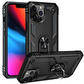 Shockproof TPU + PC Protective Case with 360 Degree Rotating Holder, For iPhone 13 Pro Max For iPhone 13 Pro Max Black