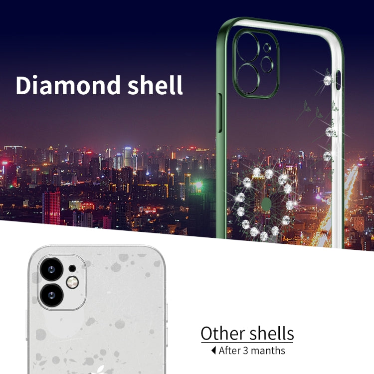 Ultra-thin Electroplating Dandelion Pattern Protective Case, For iPhone... (iPhone 11)